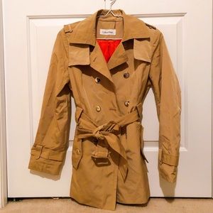 Calvin Klein Trench Coat - Never Worn